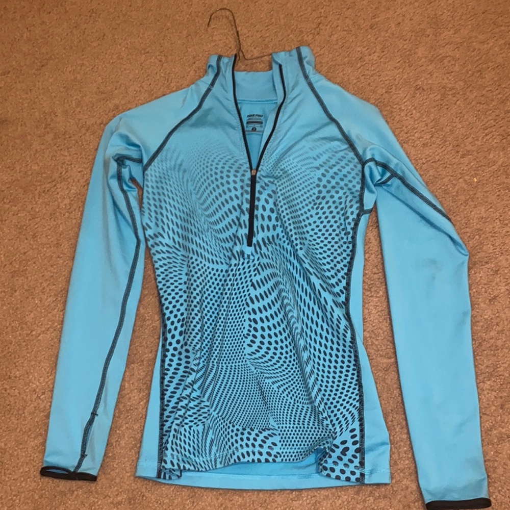 Nike Pro Zip Up Pullover Small